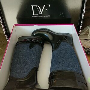 😍 DVF rain boots NWT!